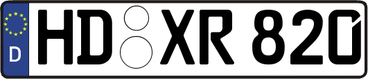HD-XR820