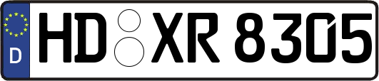 HD-XR8305