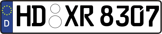 HD-XR8307