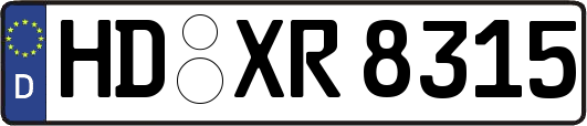 HD-XR8315