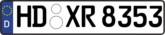 HD-XR8353