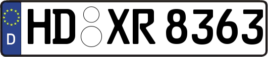 HD-XR8363