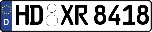 HD-XR8418