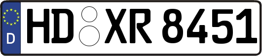HD-XR8451