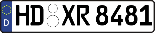 HD-XR8481