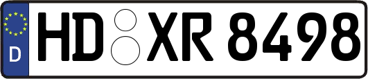 HD-XR8498