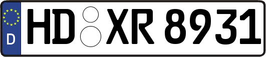 HD-XR8931