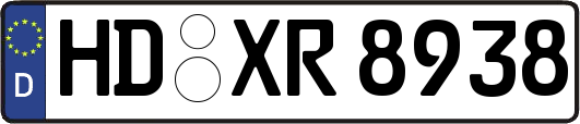HD-XR8938