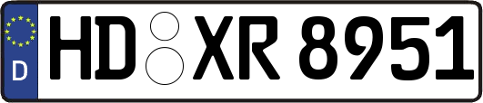 HD-XR8951