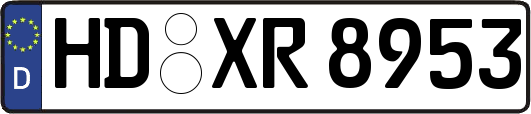 HD-XR8953
