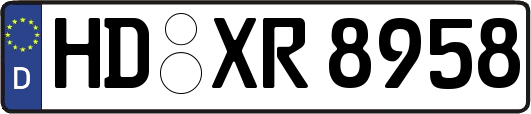 HD-XR8958