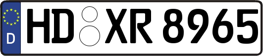 HD-XR8965