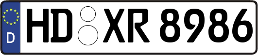 HD-XR8986