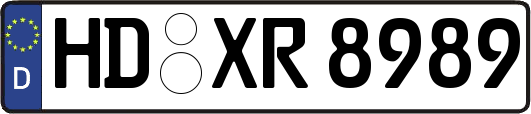 HD-XR8989