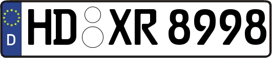 HD-XR8998