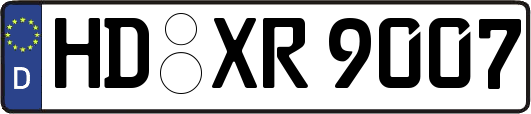 HD-XR9007
