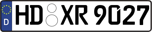 HD-XR9027
