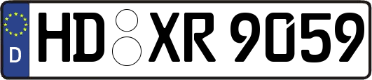 HD-XR9059