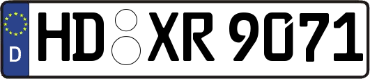 HD-XR9071