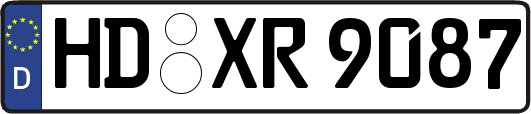 HD-XR9087