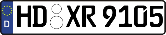 HD-XR9105
