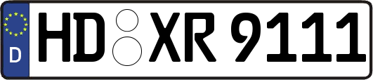 HD-XR9111