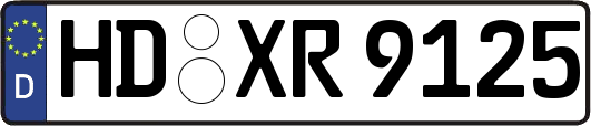 HD-XR9125