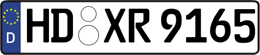 HD-XR9165