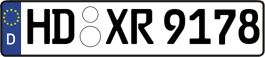 HD-XR9178