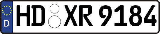 HD-XR9184