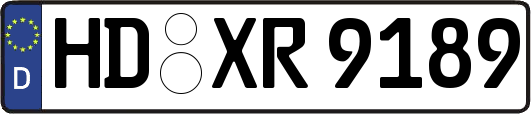 HD-XR9189