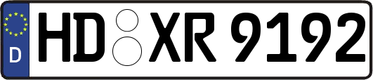 HD-XR9192
