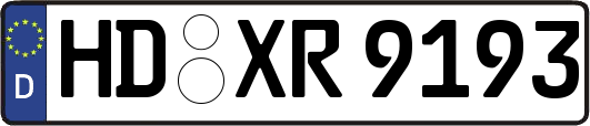 HD-XR9193