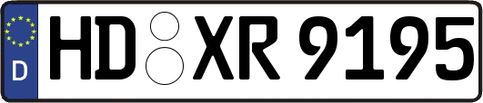 HD-XR9195