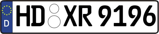 HD-XR9196