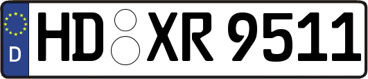 HD-XR9511