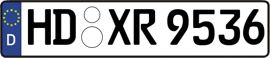 HD-XR9536