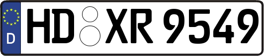 HD-XR9549