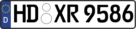 HD-XR9586