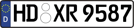 HD-XR9587