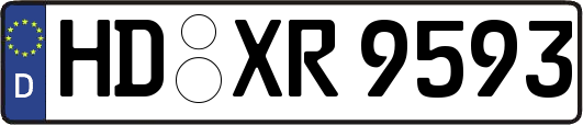HD-XR9593