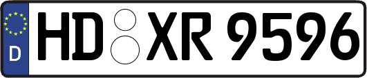 HD-XR9596
