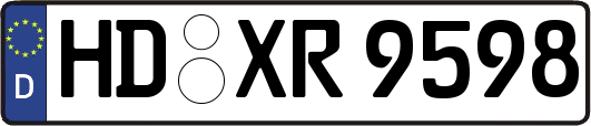 HD-XR9598