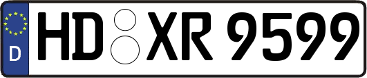 HD-XR9599