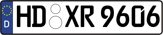 HD-XR9606