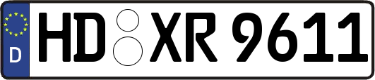 HD-XR9611