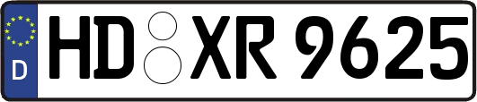 HD-XR9625