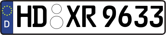 HD-XR9633