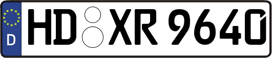 HD-XR9640