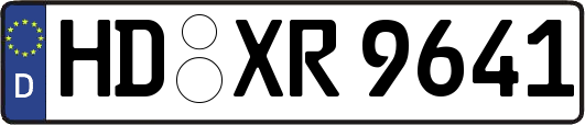 HD-XR9641